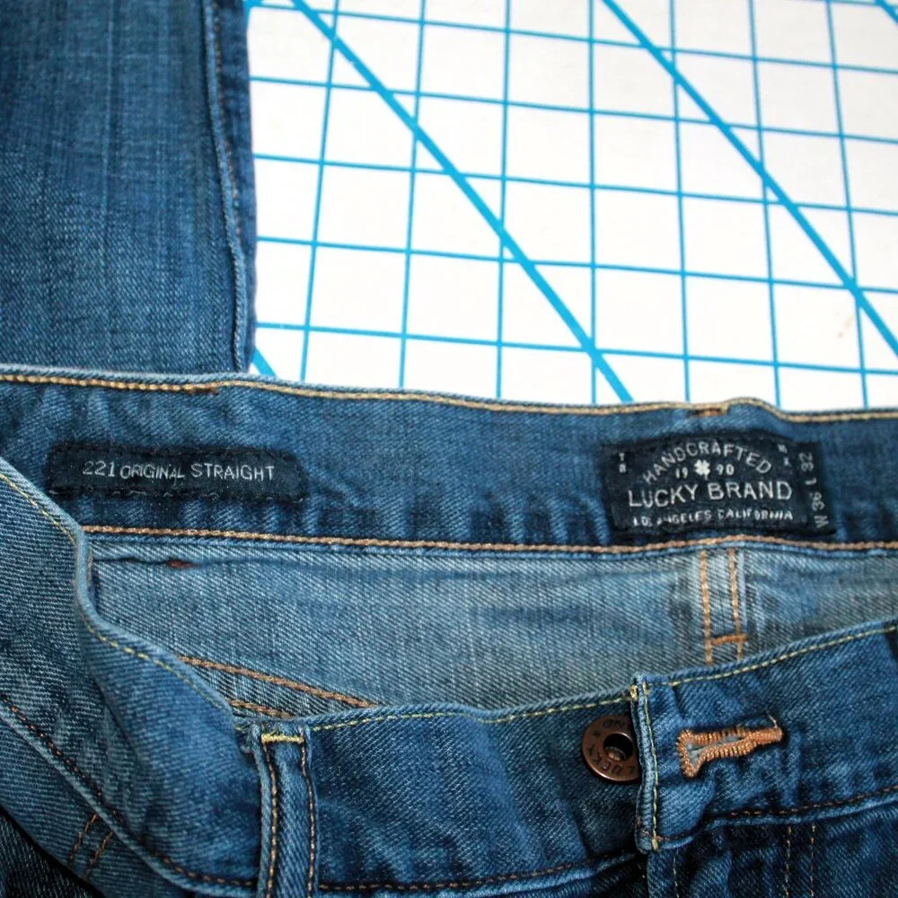 Lucky Brand 221 Original Straight Men's Jeans 36/32